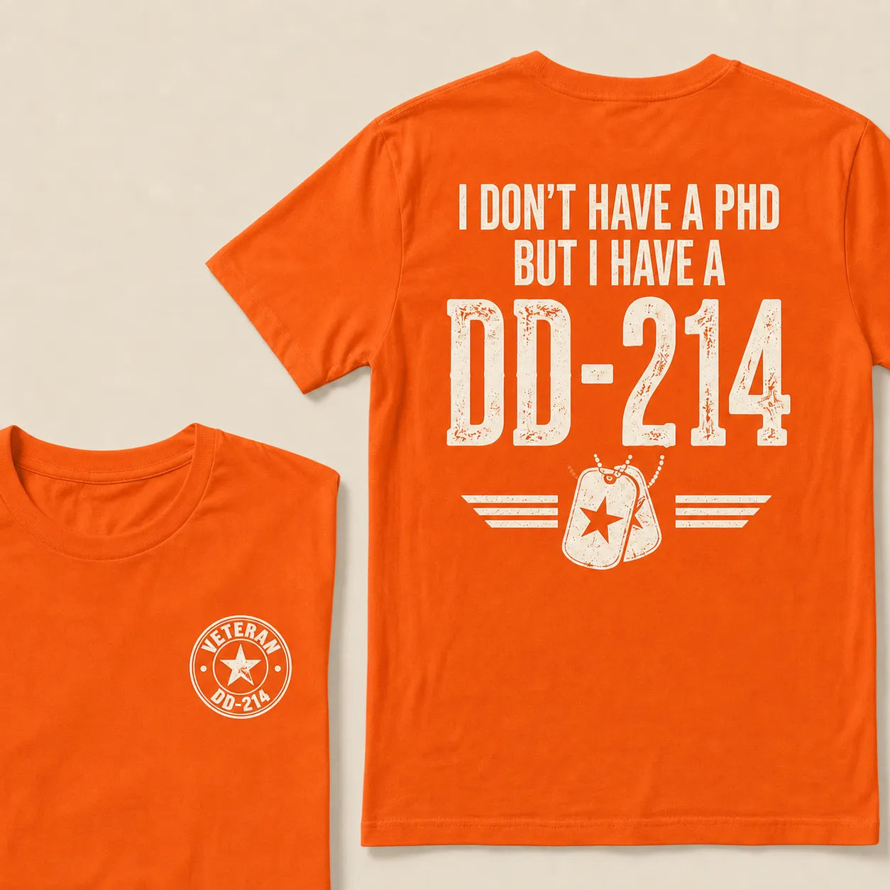 Veteran DD-214 Shirt For Men – Military Pride Graphic Tee For Retired Veterans
