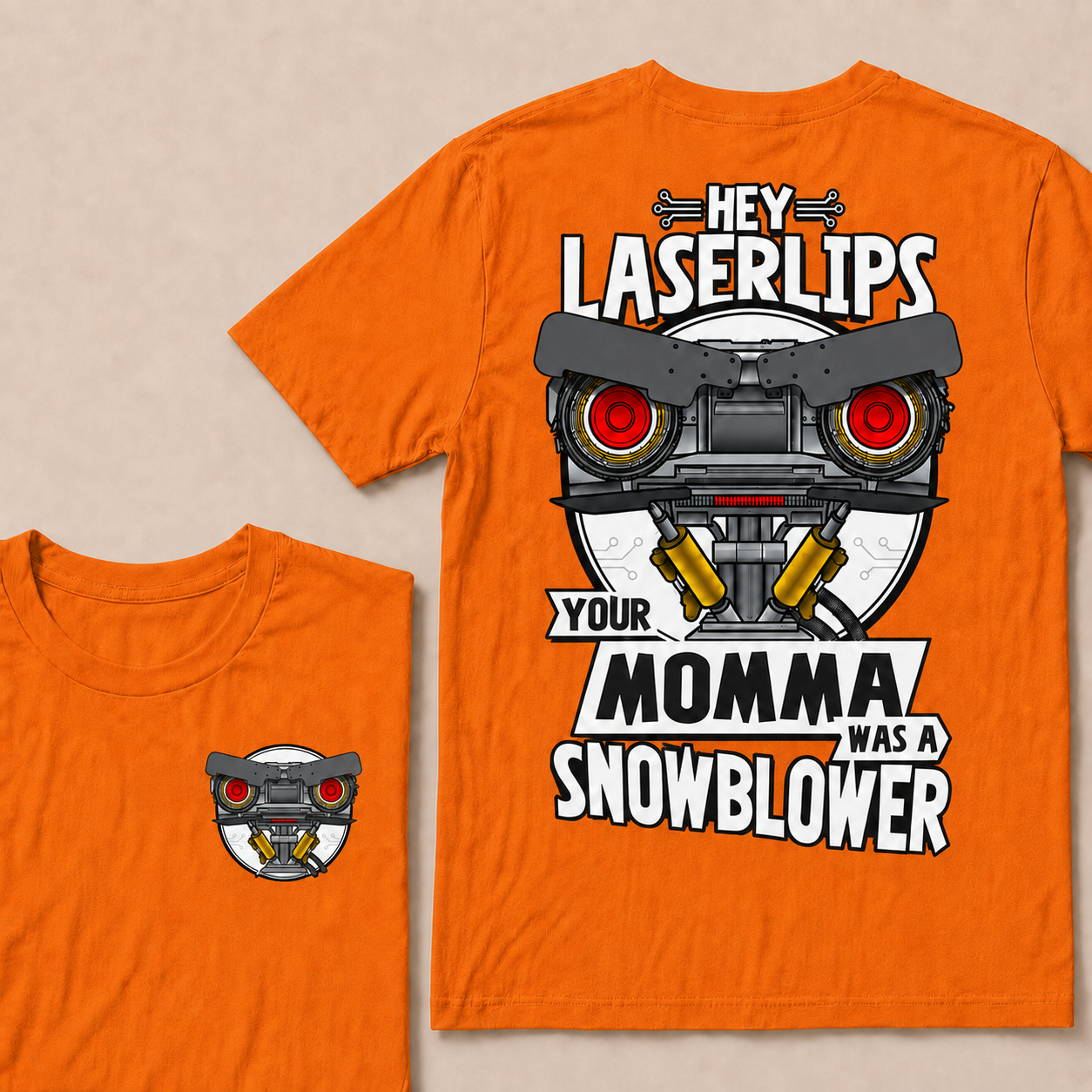 Short Circuit Shirt, Hey Laser Lip Your Mama Was A Snowblower Tee, Classic 80s Movie T-Shirt, Gift For Her