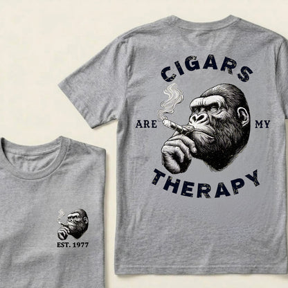 Cigars Therapy Custom Est.Year T-Shirt