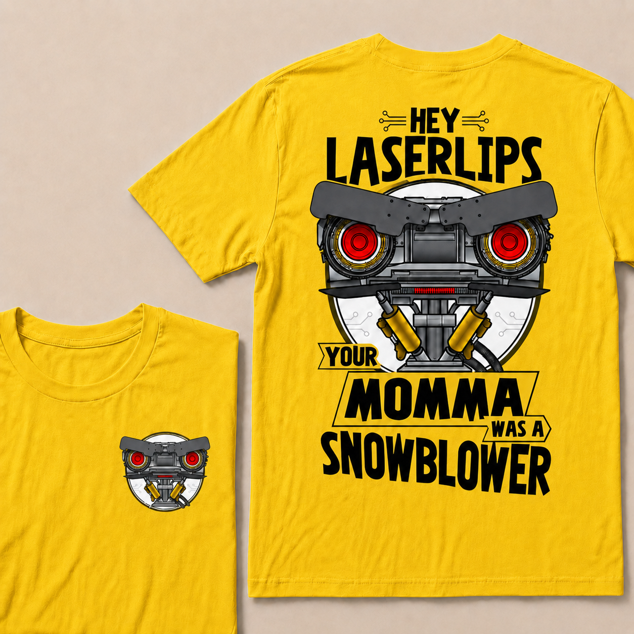 Short Circuit Shirt, Hey Laser Lip Your Mama Was A Snowblower Tee, Classic 80s Movie T-Shirt, Gift For Her