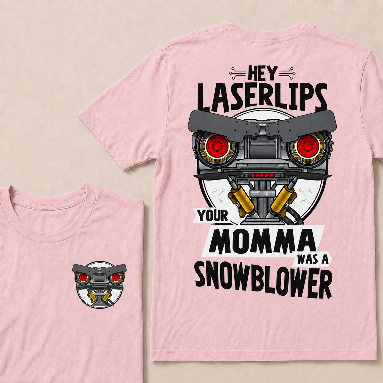 Short Circuit Shirt, Hey Laser Lip Your Mama Was A Snowblower Tee, Classic 80s Movie T-Shirt, Gift For Her